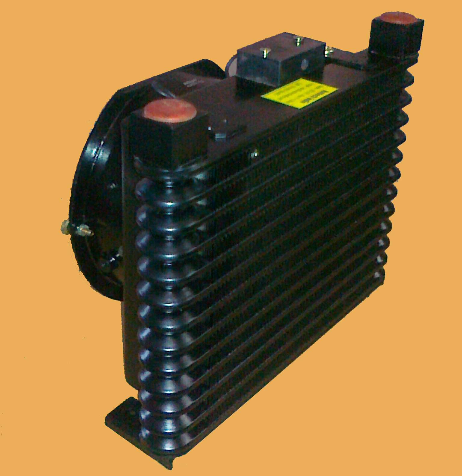air blast type heat exchangers
